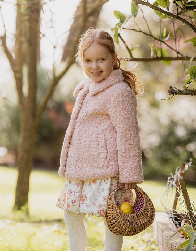 Bebe by Minihaha - Emmy Sherpa Jacket 3-7 Yrs