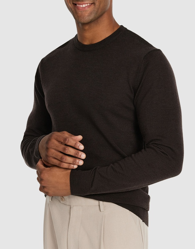 Tarocash - Wesley Merino Wool Crew Knit