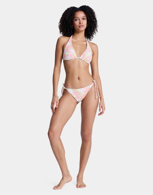 Roxy - Womens Hibiscus Hype Revo Tiki Tri Bikini Top