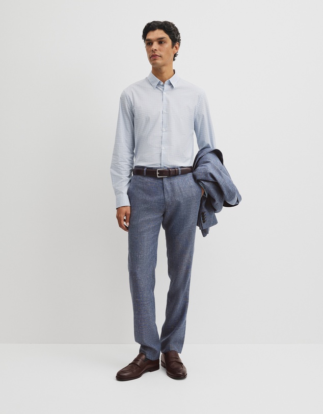 Country Road - Slim Fit Cut & Sew Check Shirt