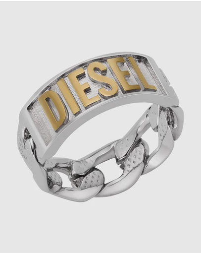 Diesel - Ring Silver-Tone Ring
