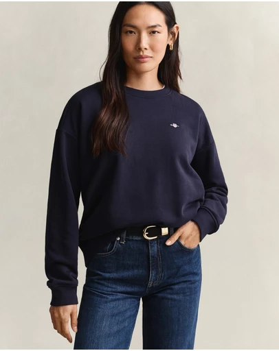 Gant - Shield Crew Neck Sweatshirt