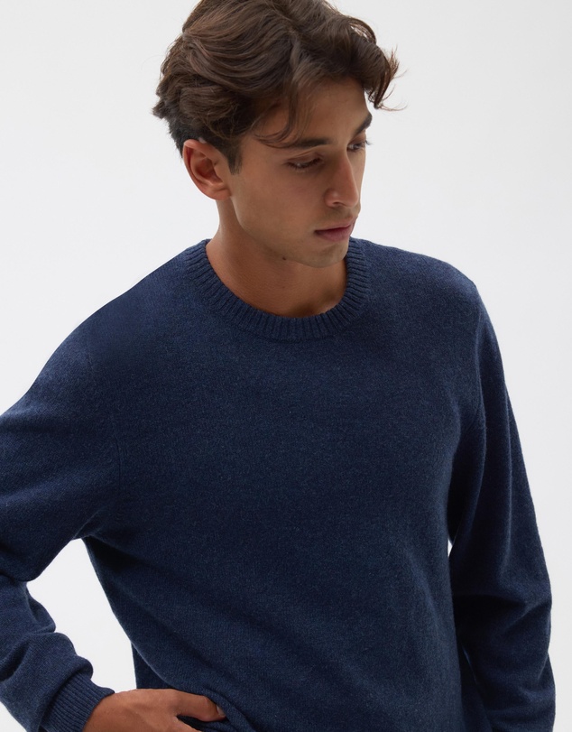 AERE - Premium Wool Crew Neck Knit Jumper