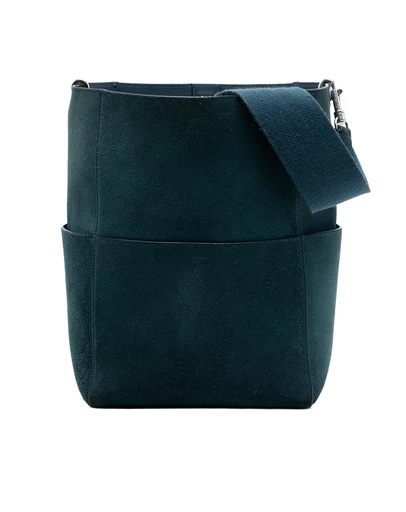 Pre-Loved by Azura Reborn - Pre-Loved Medium Suede Seau Sangle Bucket Bag