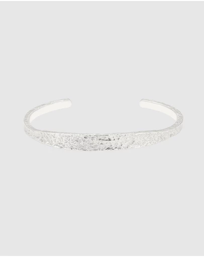 Kuzzoi - ICONIC EXCLUSIVE - Bracelet Men Bangle Handmade in 925 Sterling Silver