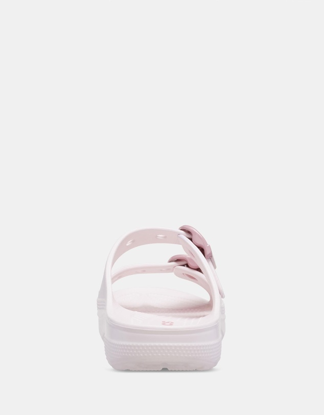 Crocs - Saturday Enamel Buckle Sandals - Women's
