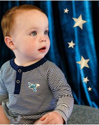 Fleur Harris - 'Out of This World' Pilot Bodysuit in Navy