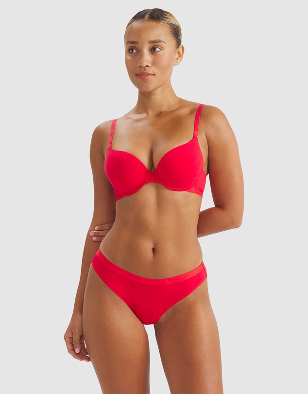 adidas Sportswear - Active Essentials Wired Cotton T-Shirt Push Up Bra