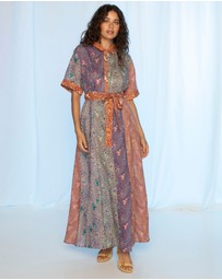 KACHEL - Amelia Maxi Shirt Dress