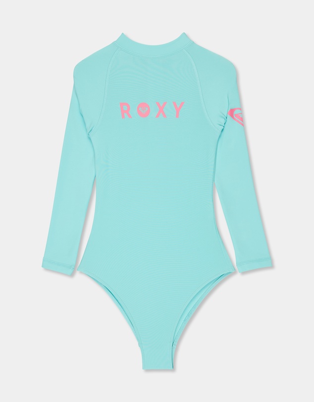 Roxy - Girls 2 to 7 Heater Onsie Long Sleeve Rash Vest