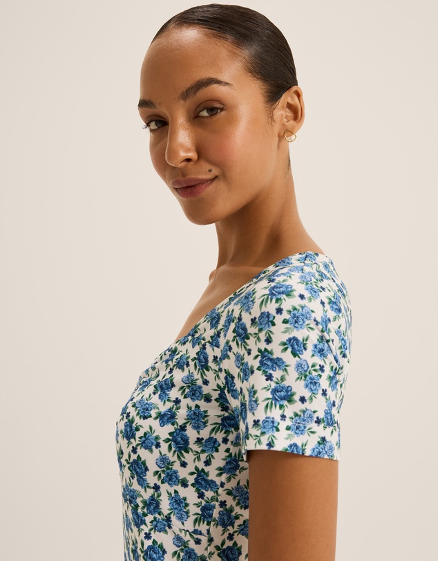Review - Diana Floral Jersey Tee