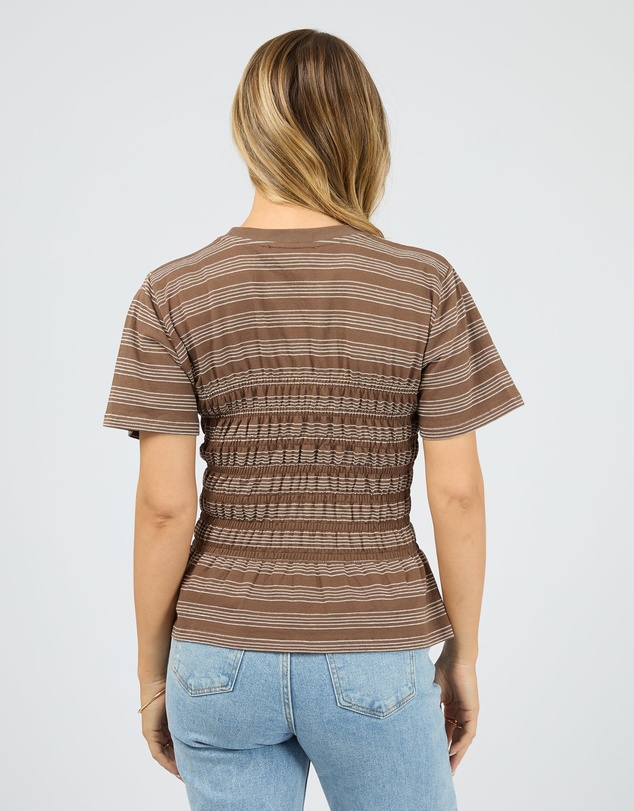 All About Eve - Zelena Knit Tee Coffee