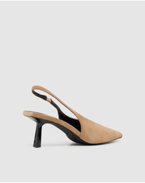 Oxford - Roma Suede Sling Back Heel