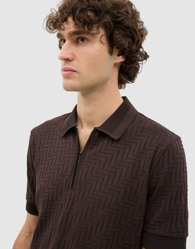 Politix - Lee Zip-up Polo