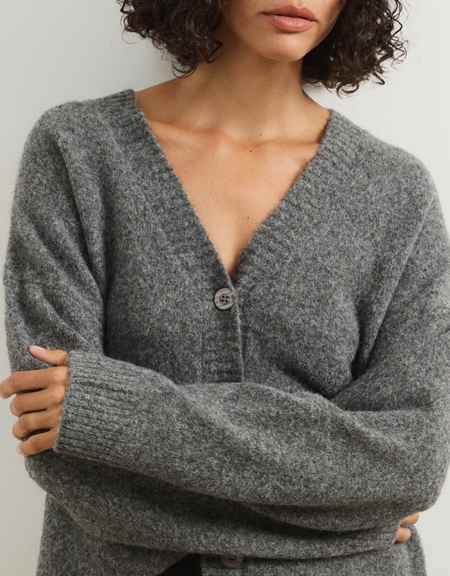 Atmos&Here - Tiana Fluffy Knit Cardigan