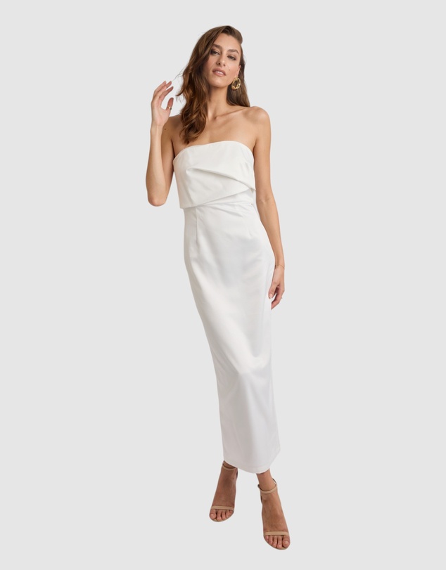 Romance by Honey and Beau - Moore Bandeau Midi Dress