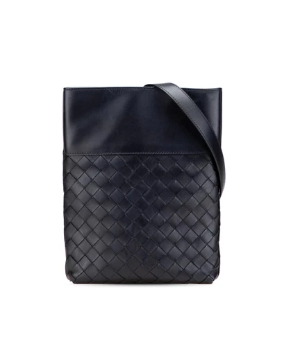 Pre-Loved by Azura Reborn - Pre-Loved Nappa Intrecciato Messenger Bag