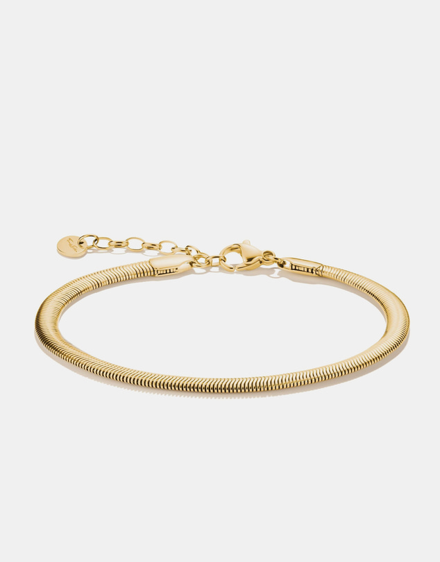 THOMAS SABO - Gold-Tone Stainless Steel Snake Chain Bracelet
