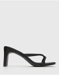 Betts - Gigi Square Toe Heeled Mules