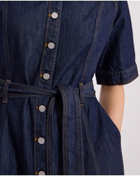 David Lawrence - Mateo Denim Shirt Dress