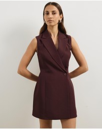 Atmos&Here - Steph Double Breasted Mini Dress