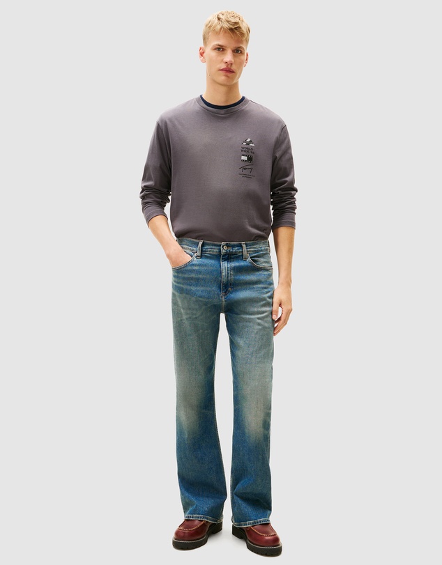Tommy Jeans - Relaxed Peaks LS Tee