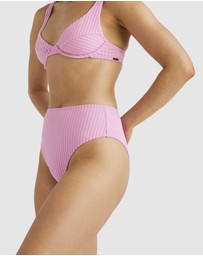 Billabong - Terry Rib Hi Maui Bikini Bottom