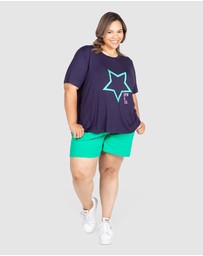 Love Your Wardrobe - LYW & Co Star Print Tee