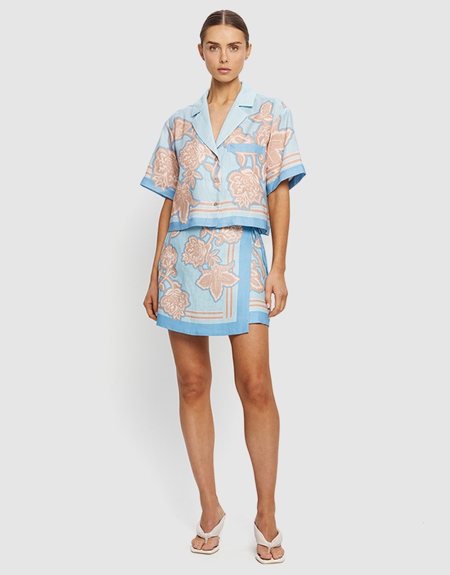 KIVARI - Coco Cropped Shirt