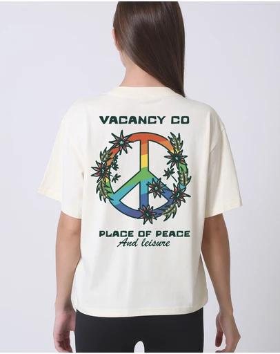 Vacancy Co - Peace & Leisure Tee