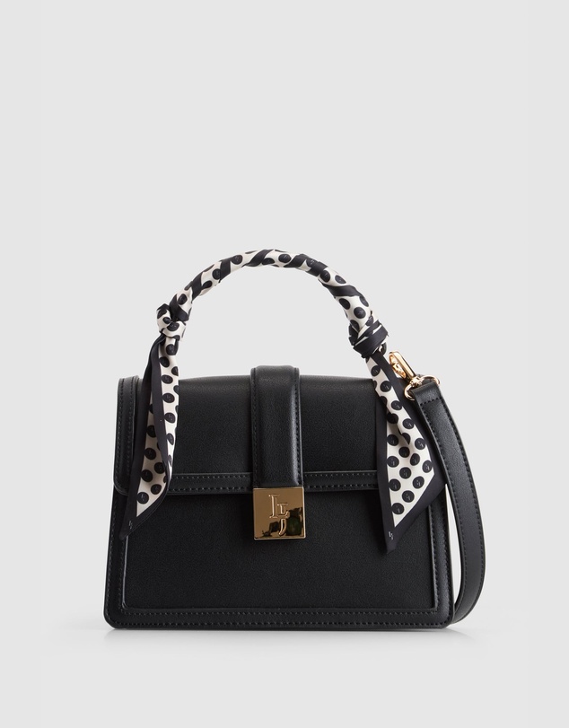 Laura Jones - Scarf Top Handle Bag