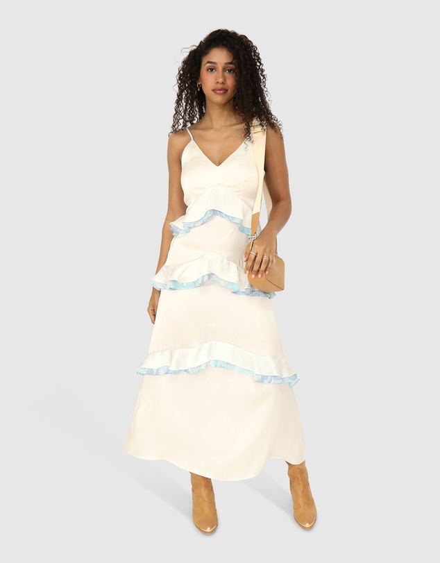 Belle & Bloom - Lovely Day Ruffle Maxi Dress