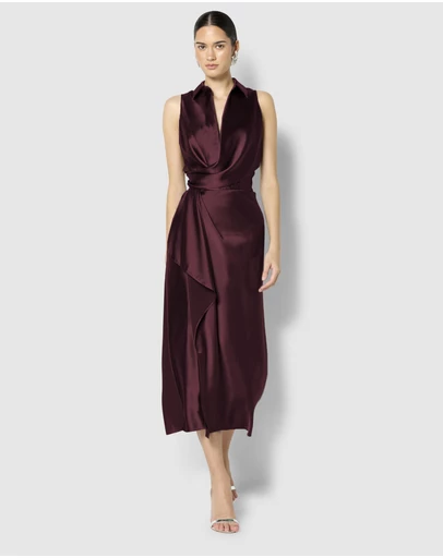 Montique - Elsie Satin Dress
