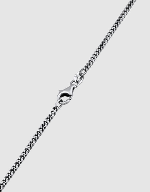 Haze & Glory - ICONIC EXCLUSIVE - Necklace Men Trio Square 925 Sterling Silver
