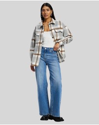 KAJA Clothing - Checkered Coat