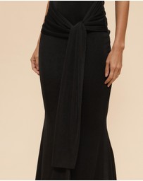 CHANCERY - Ruschia Open Back Maxi Dress