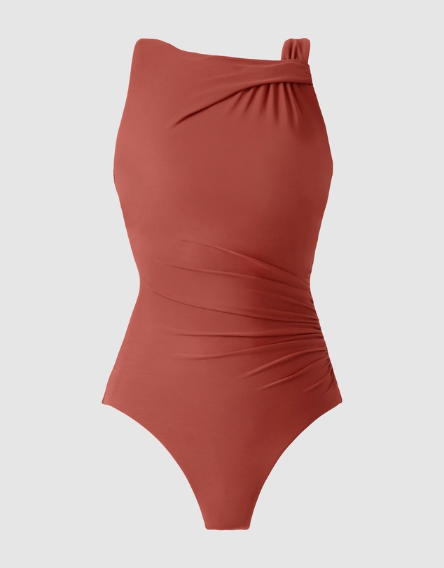 Miraclesuit Swimwear  - Rock Solid Avra Underwired High Neck One Piece Shaping Swimsuit