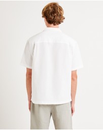 Arvust - Morrison Seersucker Shorts Sleeve Resort Shirt