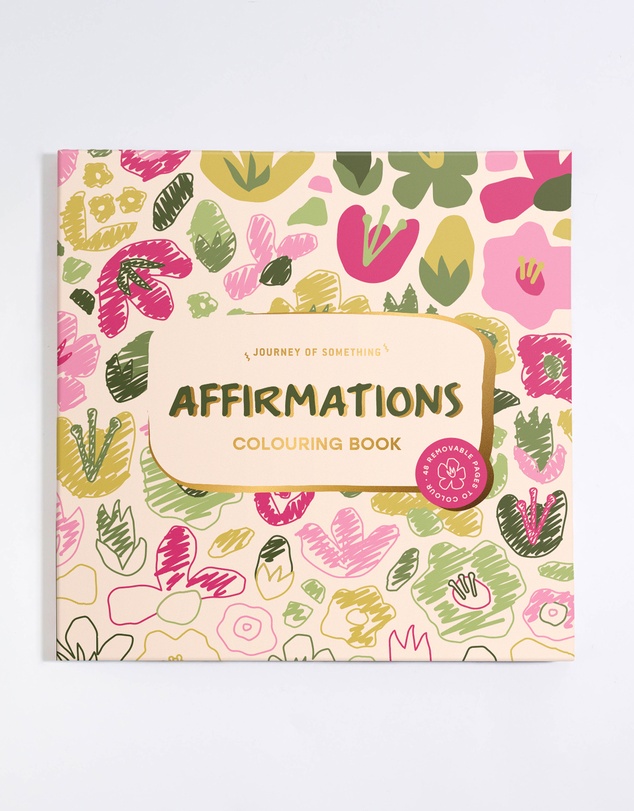 Journey Of Something - Affirmations Colouring Book