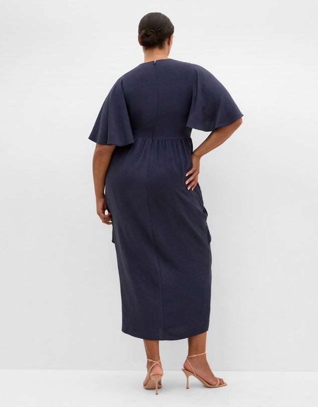 City Chic - Braelynn Drape Maxi Dress