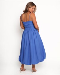 Petal & Pup - Solis Midi Dress - Electric Blue