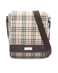 Pre-Loved by Azura Reborn - Pre-Loved Nova Check Coated Canvas Crossbody