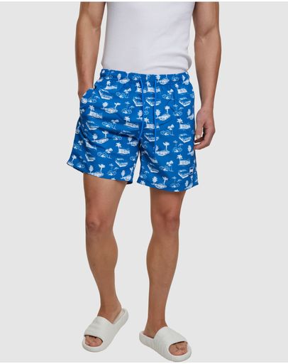 Bright Blue/White