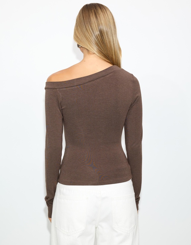 Dazie - Kaya Off Shoulder Long Sleeve Top