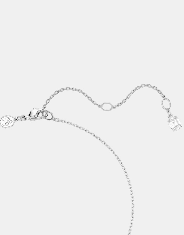 Swarovski - Ariana Grande X Swarovski Set, Mixed Cuts, Heart, White, Rhodium Plated