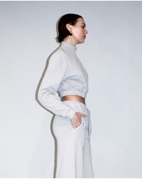 Love and Nostalgia - Linsey Cropped Fleece Jacket