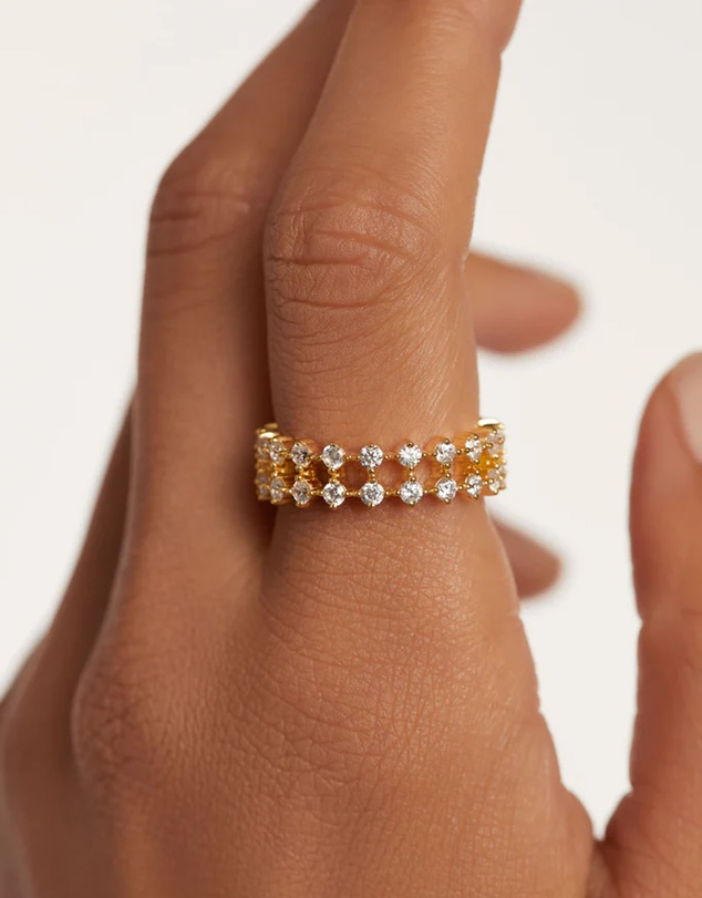 PDPAOLA - Slim Dumbo Gold Ring
