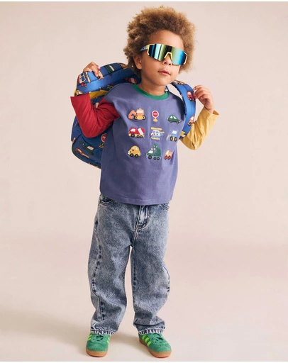 Huxbaby - Traffic Jam Backpack - Babies-Kids