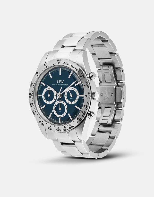 Daniel Wellington - Iconic Tachymeter 42mm 3-Link Arctic