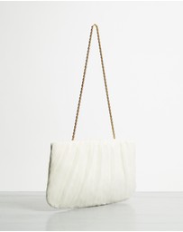 Loeffler Randall - Brit Plissé-Organza Clutch